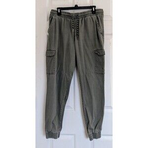ECKO Unltd Y2K Jogger Pants Men’s L Army Green Cargo Streetwear Logo
